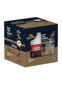 Shazel Ofis Seti Hazır Sade Türk Kahvesi 10 x 7 gr