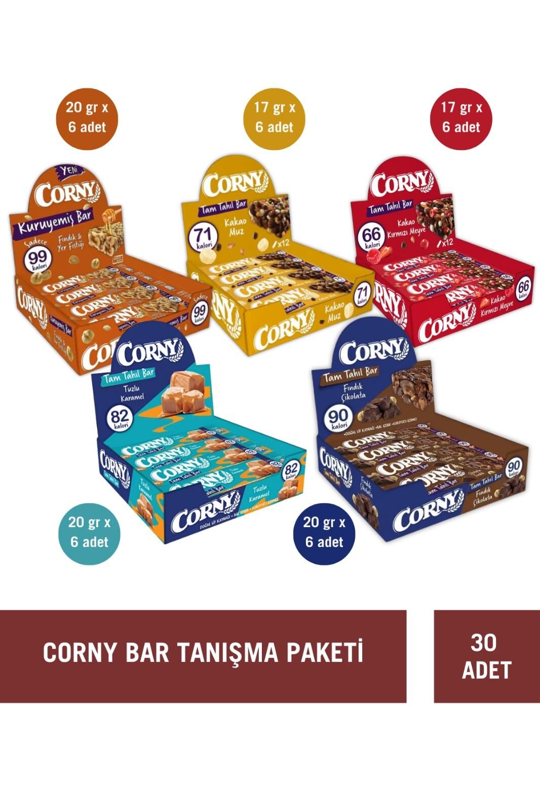 Corny Bar Tanışma Paketi x 30 Adet