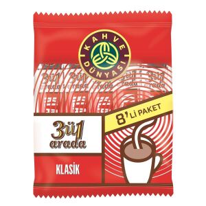 Kahve Dünyası Mix Karışık Poşet Kahve 8'li Paket x 24 Adet