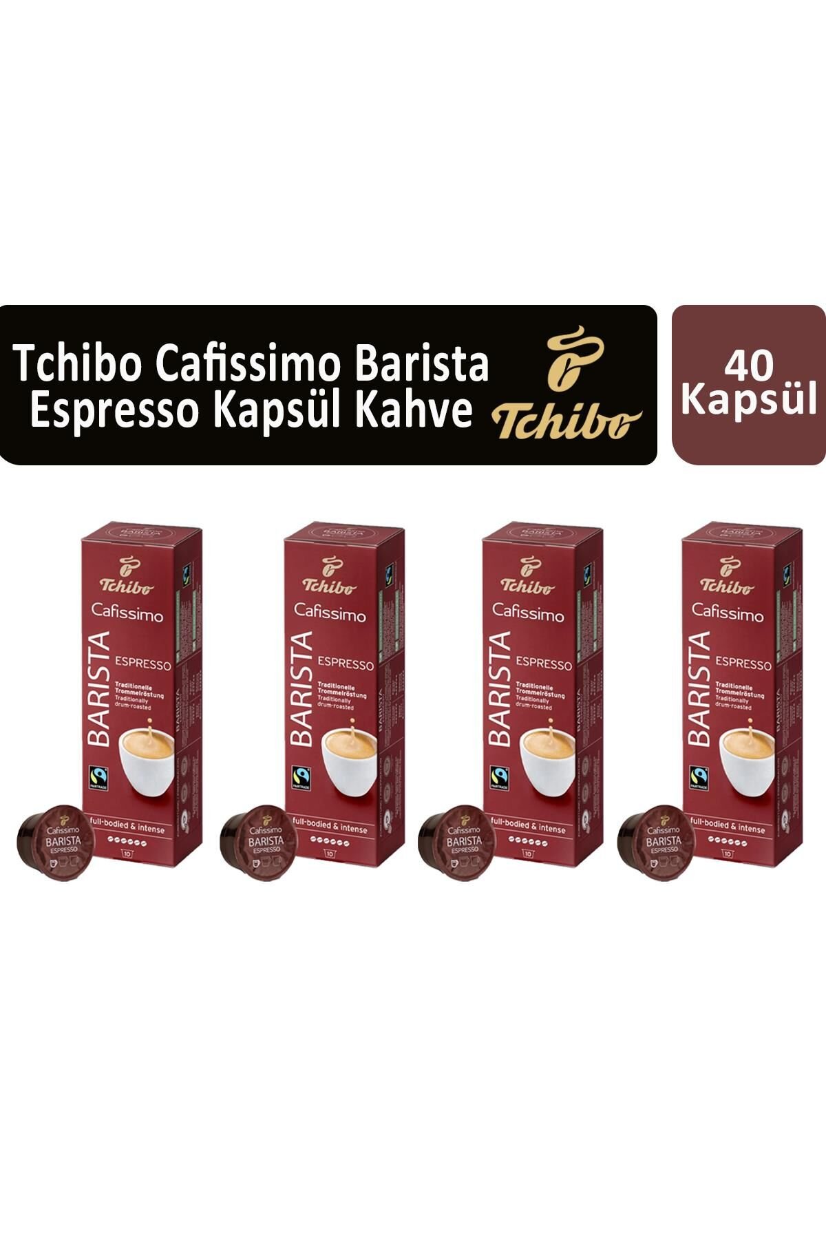 Tchibo Cafissimo Barista Espresso Kapsül Kahve x 4 Adet