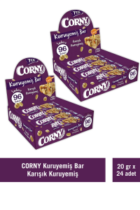Corny Karışık Kuruyemiş Bar 20 gr x 24 Adet