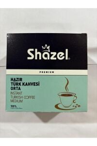 Shazel Ofis Seti Hazır Orta Türk Kahvesi 10 x 9 gr x 3 Adet