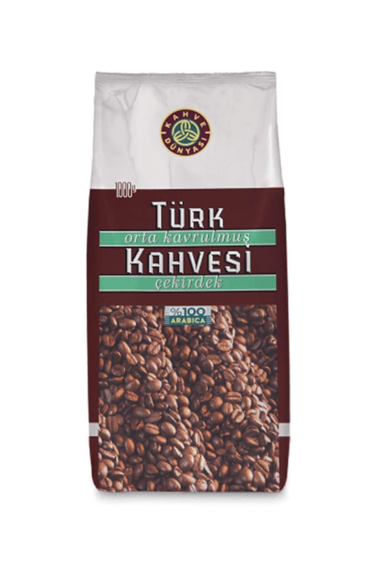 Kahve Dünyası Orta Kavrulmuş Çekirdek Türk Kahvesi %100 Arabica 1kg