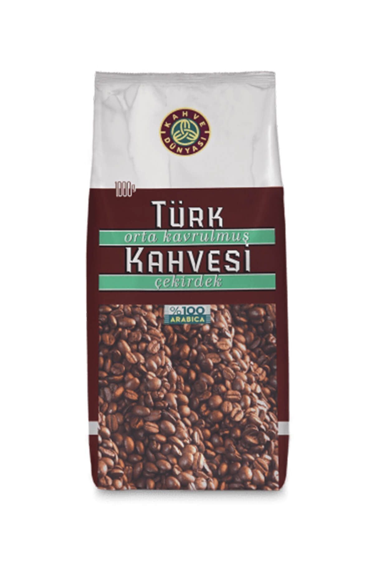 Kahve Dünyası Orta Kavrulmuş Çekirdek Türk Kahvesi %100 Arabica 1kg