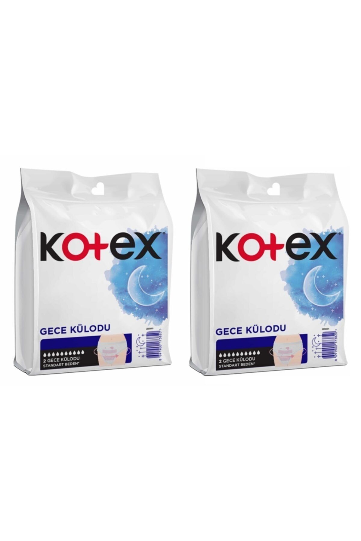 Regl Gece Külodu 2'li X2 Paket