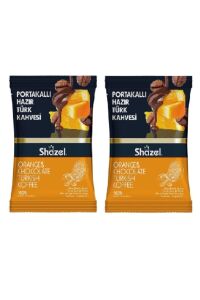 Shazel Portakallı Hazır Türk Kahvesi 100 gr x 2 Adet