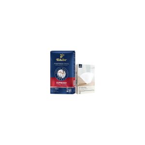 Tchibo Profesional Espresso Çekirdek Kahve 1 kg + Tchibo Filtre Kahve Kağıdı 1/4 80'li