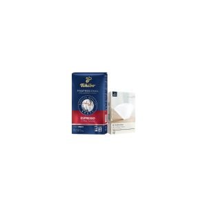 Tchibo Profesional Espresso Çekirdek Kahve 1 kg + Tchibo Filtre Kahve Kağıdı 1/4 80'li