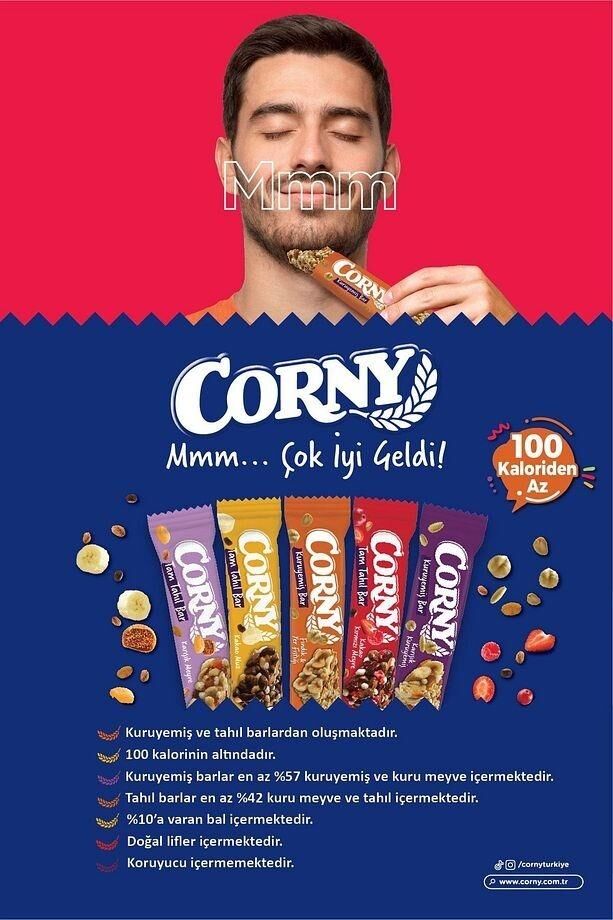 Corny Tam Tahıllı Bar Kakao Muz 17 gr x 24 Adet - BunlarEve.com - 362,90 TL