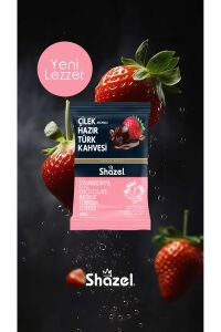Shazel Çilekli Hazır Türk Kahvesi 100 gr x 2 Adet