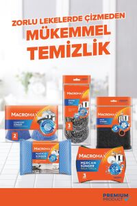 Macromax Bubble Sünger 5'li x 2 Adet