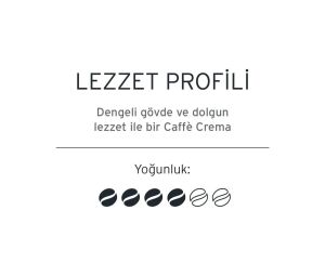 Tchibo Cafissimo Caffe Crema Rich Aroma Kapsül Kahve x 4 Adet