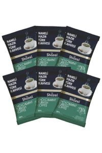 Shazel Naneli Hazır Türk Kahvesi 100 gr x 6 Adet