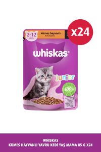 Yavru Kümes Hayvanlı Poşet Kedi Mama 85 gr X 24