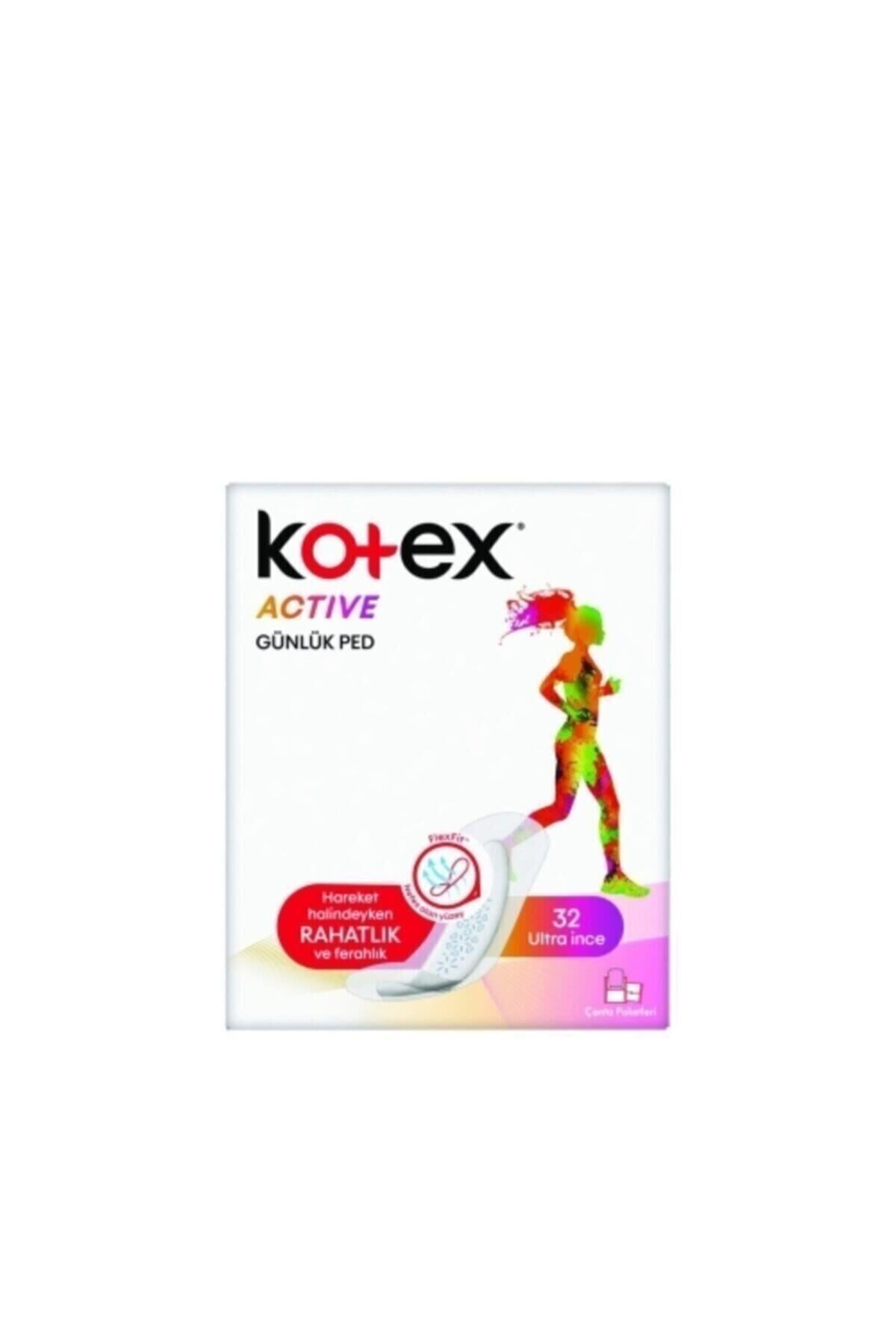 Kotex Active Günlük Ped Ultra İnce 32li