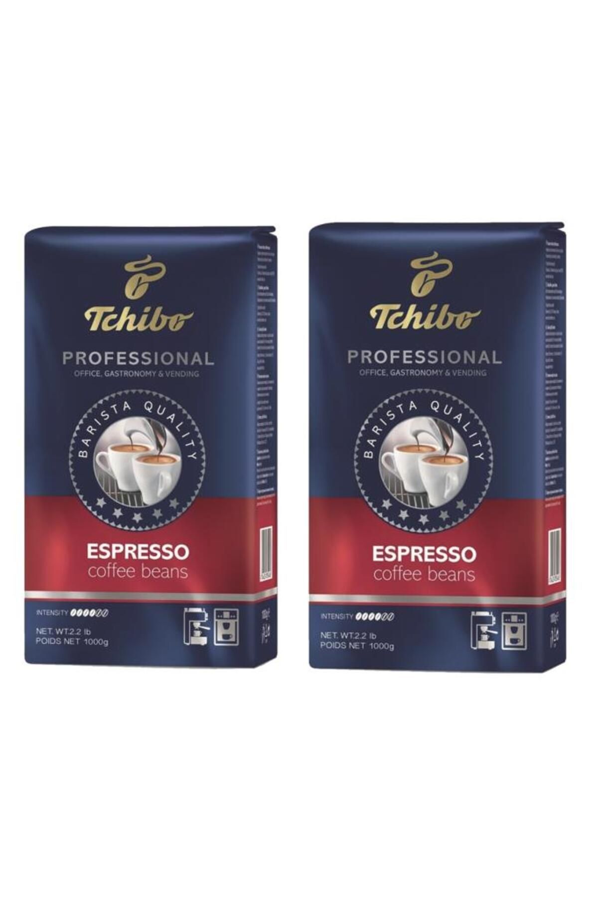 Tchibo Professional Espresso Çekirdek Kahve 1 kg x 2 Adet