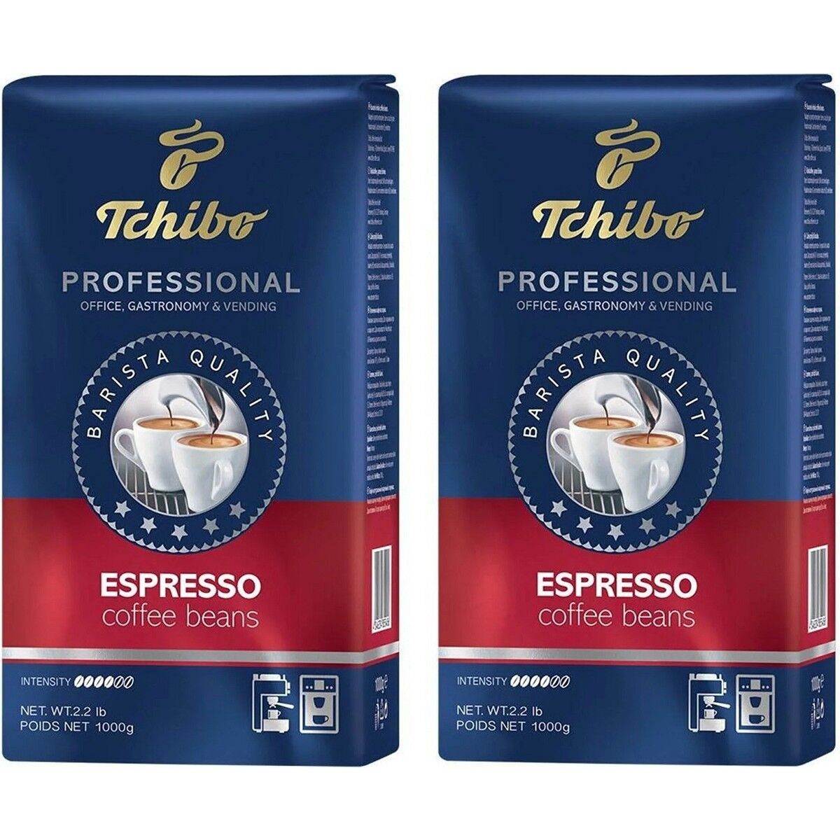 Tchibo Professional Espresso Çekirdek Kahve 1 kg x 2 Adet