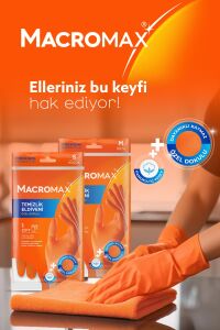 Macromax Standart Eldiven Küçük Boy x 3 Adet