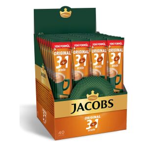 Jacobs 3ü1 Arada Kahve 40 Adet + Jacobs 2si1 Arada Kahve 40 Adet