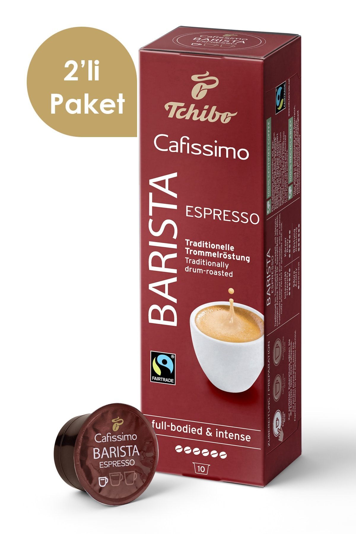 Tchibo Cafissimo Barista Espresso 2x10 Adet Kapsül Kahve