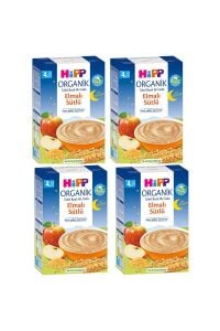 Organik İyi Geceler Elmalı Sütlü 4+ Ay Kaşık Maması 250 gr 4 ADET