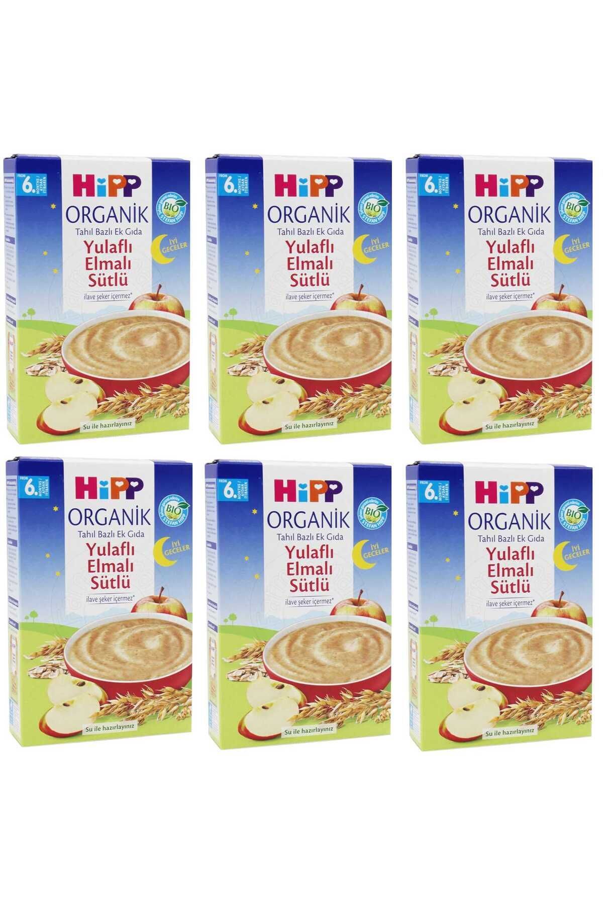 Iyi Geceler Organik Yulaflı Elmalı 6 Ay Kaşık Maması 250 gr 6 Adet