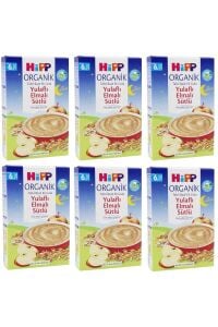 Iyi Geceler Organik Yulaflı Elmalı 6 Ay Kaşık Maması 250 gr 6 Adet