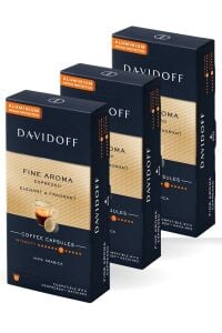 Davidoff Fine Aroma Espresso Elegant & Fragrant Kapsül Kahve x 3 Adet