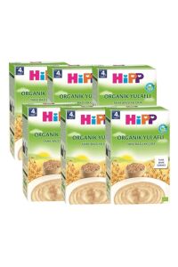 Organik Yulaflı Ek Gıda Kaşık Maması 200 gr X 6 Adet