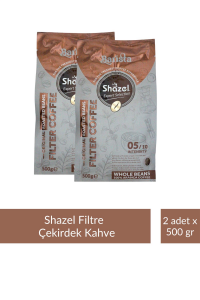 Shazel Çekirdek Filtre Kahve 500 gr x 2 Adet
