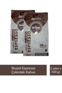 Shazel Çekirdek Espresso Kahve 500 gr x 2 Adet