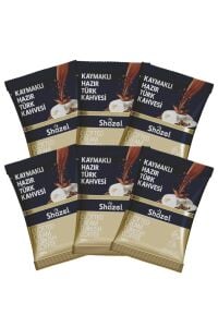 Kaymaklı Hazır Türk Kahvesi 100 Gr. (100 Gr X 6 Adet)