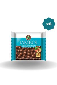 KAHVE DÜNYASI TAMBOL FINDIKLI ÇİKOLATA 77 GR - (6 ADET)