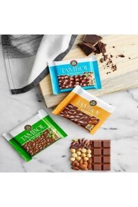 Tambol 3'lü Çikolata Paketi ( Badem- Fıstık -fındık )