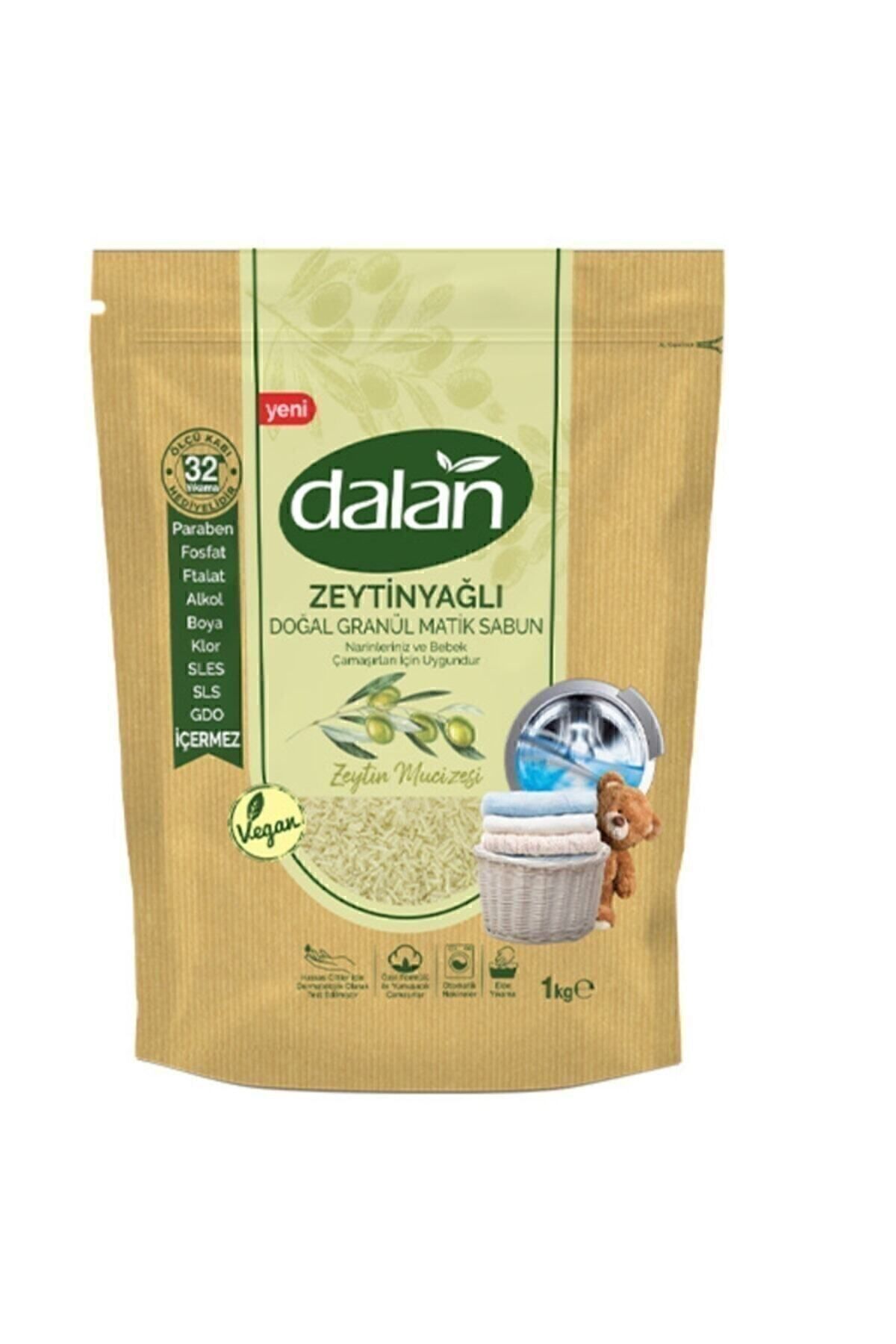 Doğal Granül Zeytinyağlı Sabun 1 KG