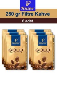Tchibo Gold Selection Filtre Kahve 250 gr x 6 Adet