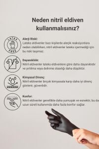 Only Evo Beyond Nitril Muayene Eldiveni M (100 adet x 2)