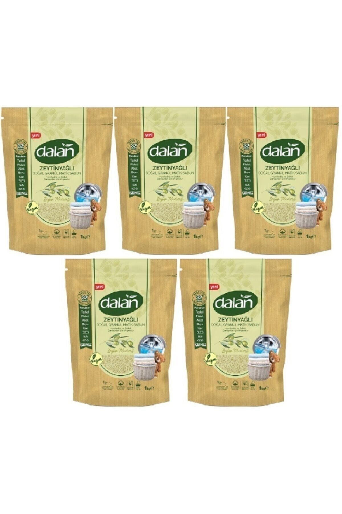 Doğal Granül Zeytinyağlı Sabun 1 KG 5 ADET