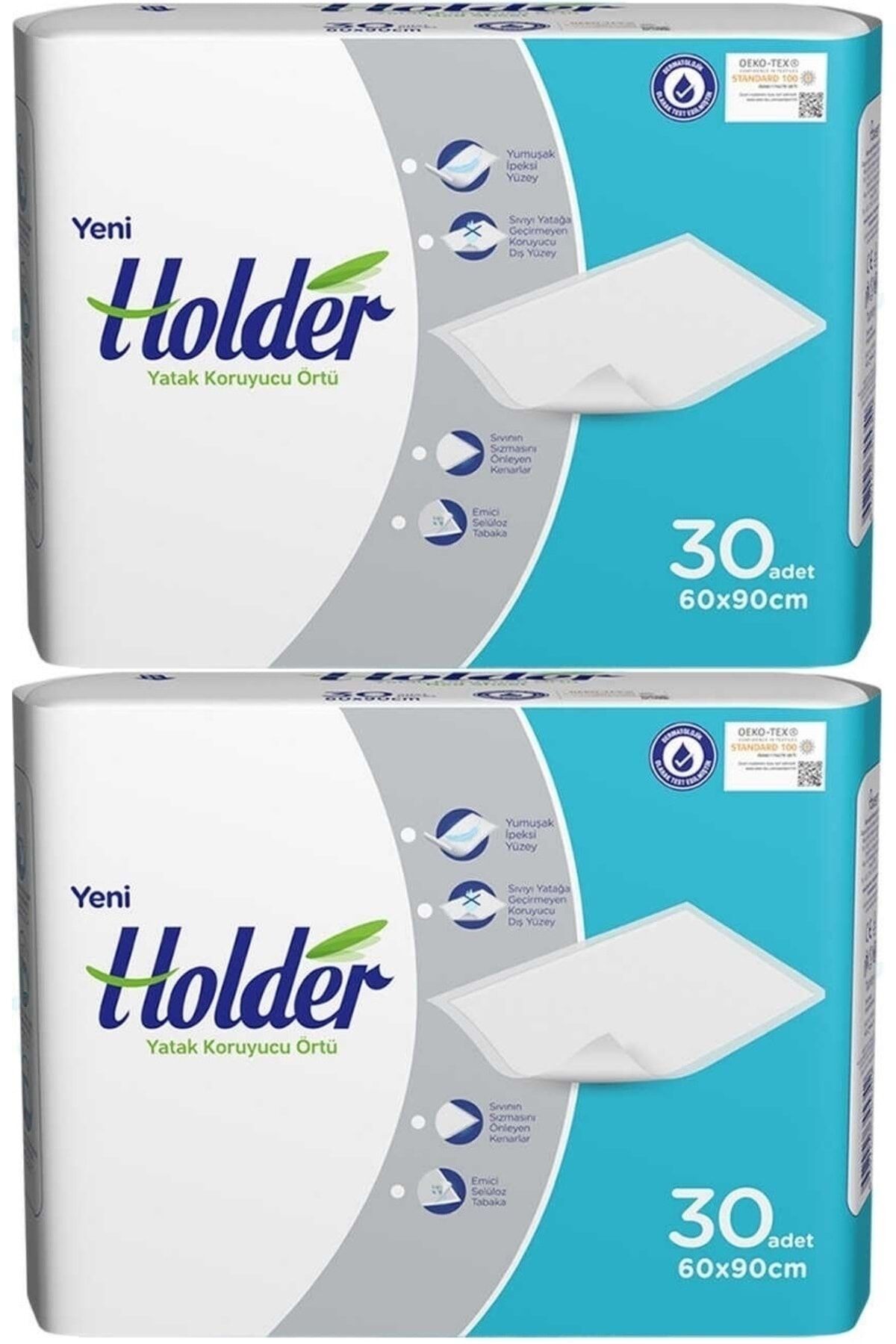 Holder Hasta Alt Açma Yatak Koruyucu Örtü 60*90cm 60 Adet (2pk*30)