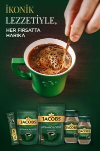 Jacobs Monarch Gold Çözünebilir Kahve 47,5 gr x 2 Adet + Thermo Cup 650 ml