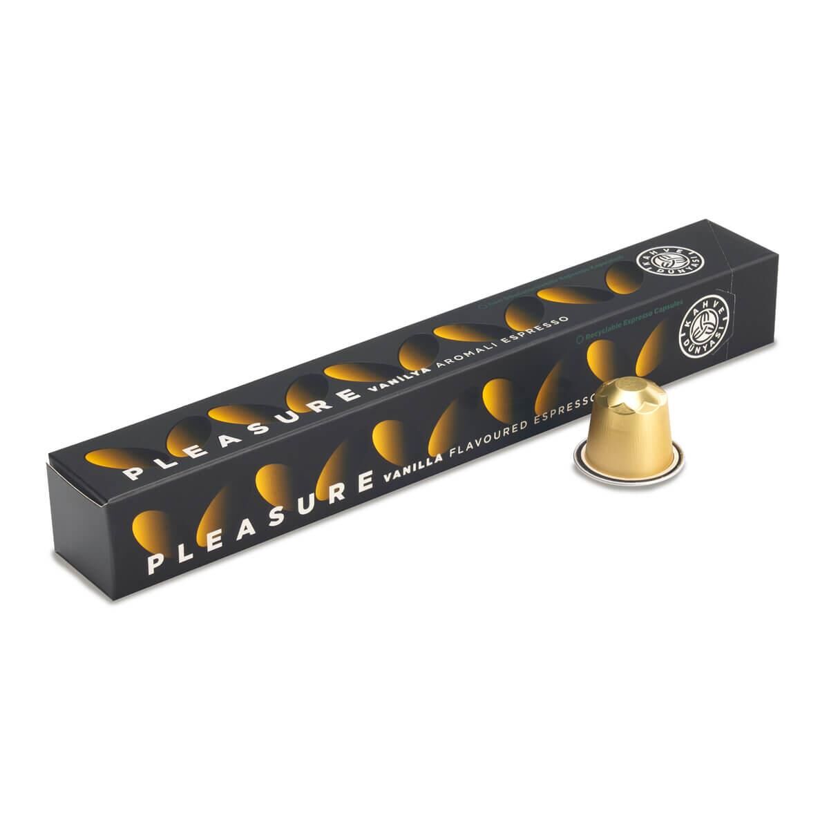 Kahve Dünyası Pleasure Vanilya Aromalı Espresso Kapsül Kahve