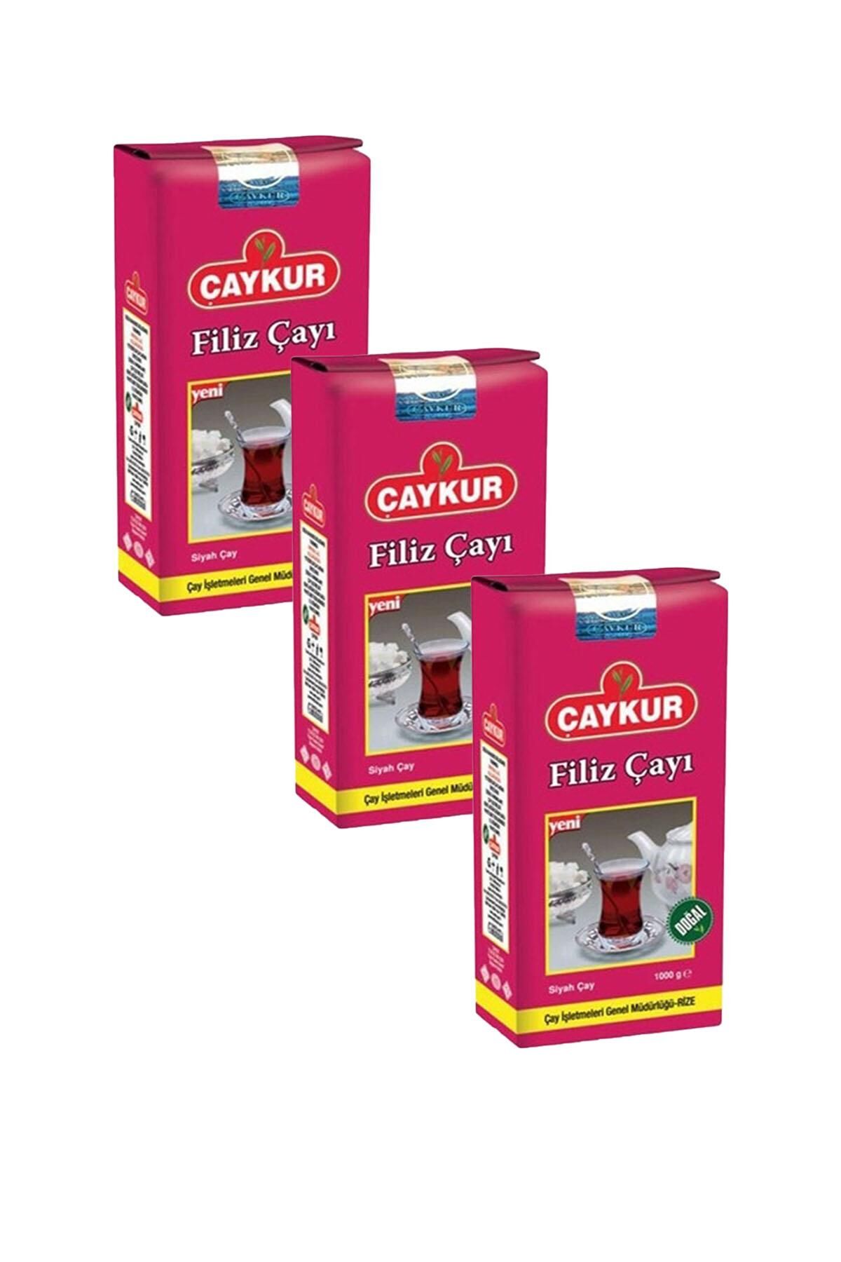 ÇAYKUR FİLİZ 1 kg x 3 Adet