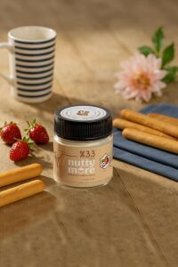 Nutty More %33 Fındık Parçacıklı Fındık Ezmesi 200 gr x 4 Adet