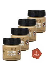 Nutty More %33 Fındık Parçacıklı Fındık Ezmesi 200 gr x 4 Adet