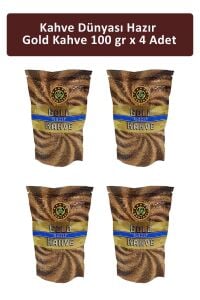Kahve Dünyası Gold Hazır  Kahve 100 gr x 4 Adet