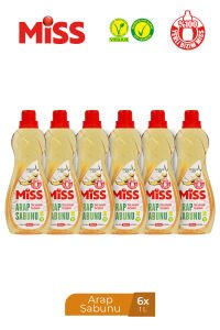 SIVI ARAP SABUNU 1000 ML X 6 ADET
