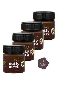 Nutty More %22 Kakaolu Fındık Ezmesi 200 gr x 4 Adet
