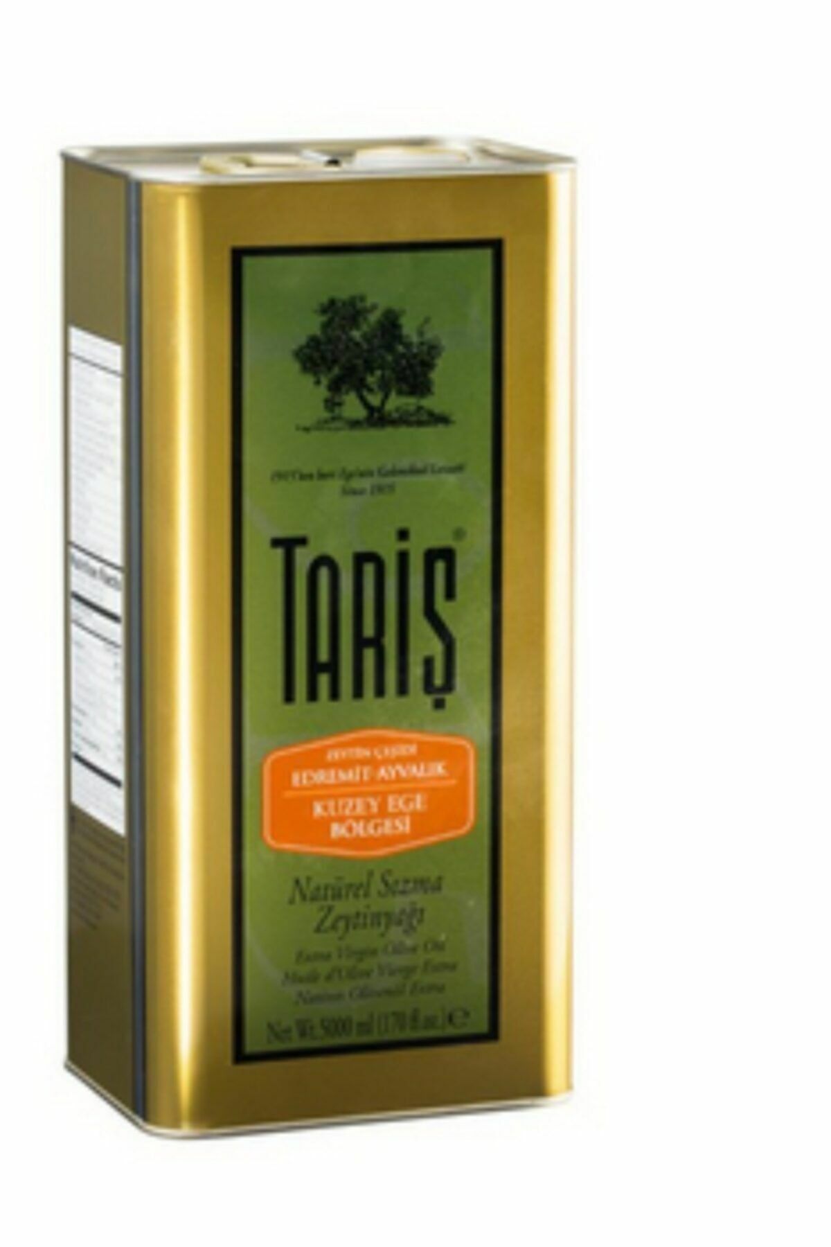 Tariş Kuzey Ege Naturel Sızma Zeytinyağı 5 Litre