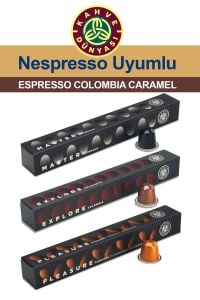 Nespresso Kapsül Kahve Tadım Seti 3x10 Espresso Colombia Caramel