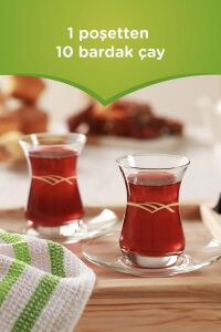Hazine Zengindem Demlik Poşet Çay 60 Adet*15gr (2PK*30) Veya 120 Adet*8 gr (4PK*30)
